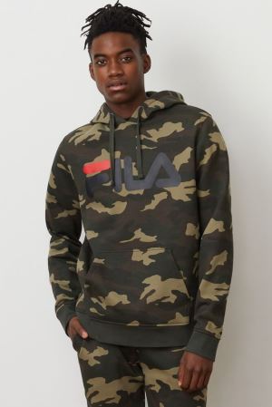 FILA Snake-eyes Hoodies Camo / Red / Black,Mens Clothing | CA.GOHNKX917